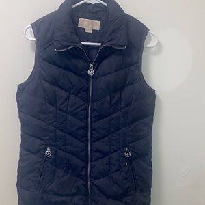 MICHAEL Michael Kors Black Quilted Vest